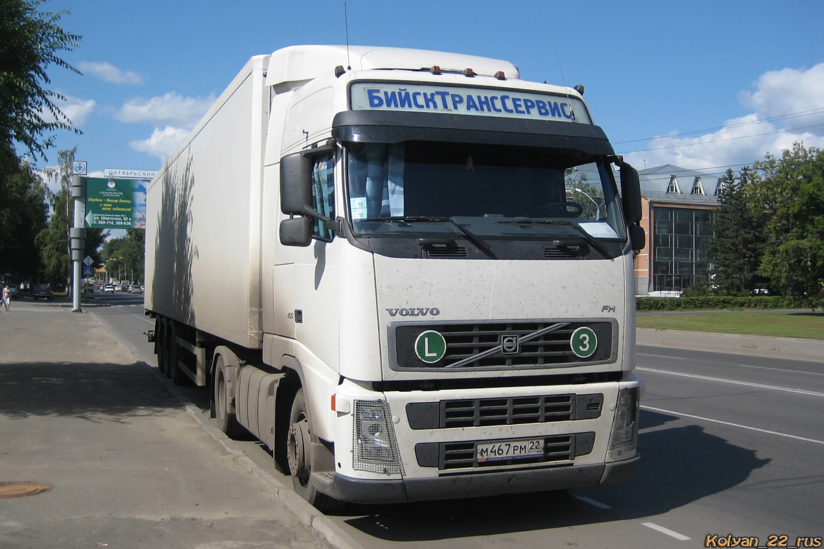 Алтайский край, № М 467 РМ 22 — Volvo ('2008) FH.400