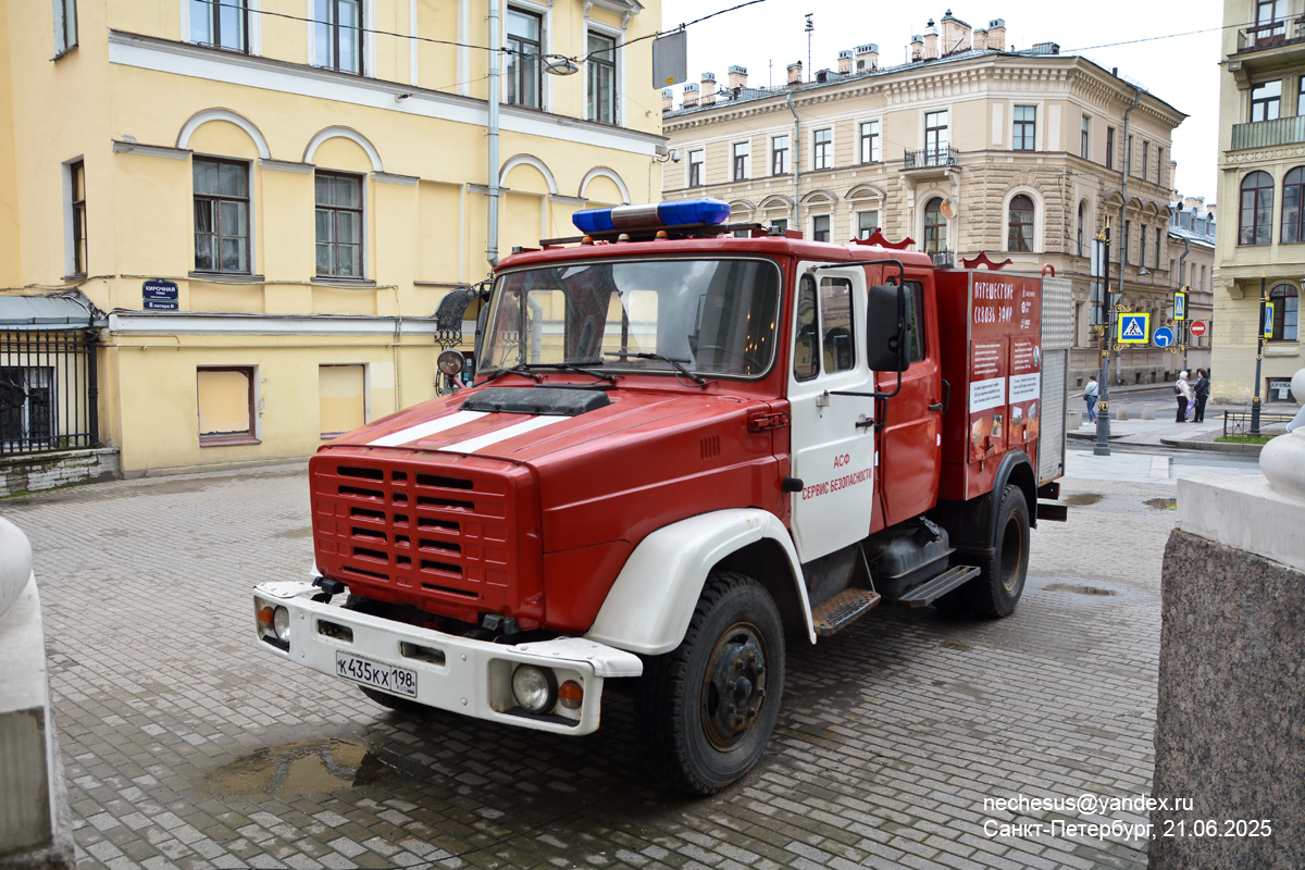 Санкт-Петербург, № К 435 КХ 198 — ЗИЛ-433362 (УАМЗ)