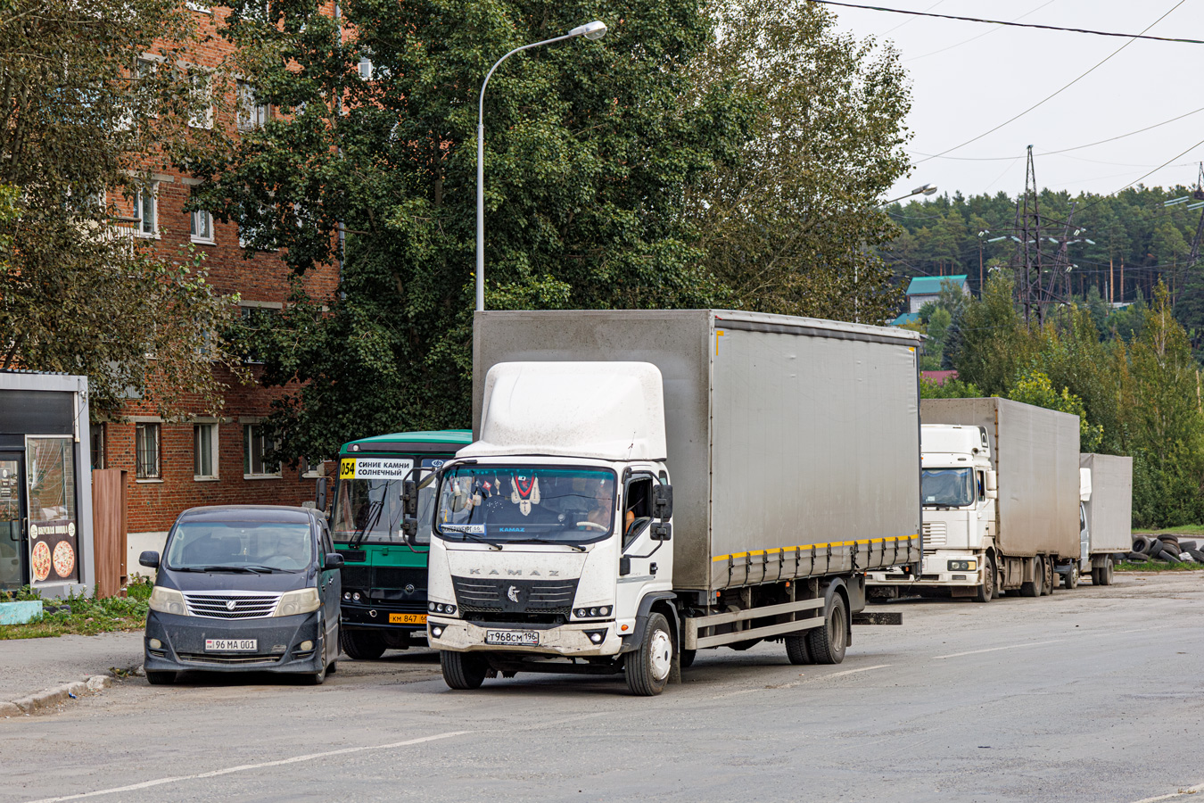Свердловская область, № Т 968 СМ 196 — КамАЗ-43082-H5 "Компас 12"