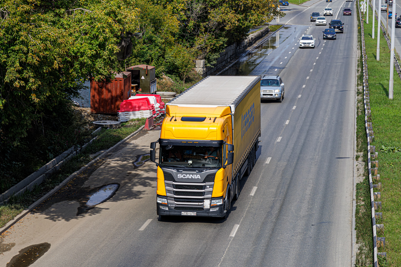 Московская область, № А 730 ТО 750 — Scania ('2016) R440