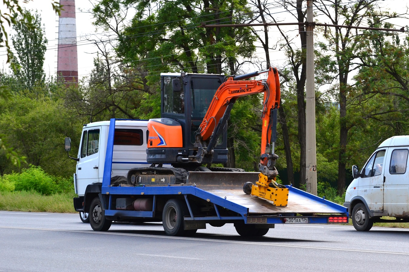 Волгоградская область, № Н 301 АА 134 — Mercedes-Benz LK 814