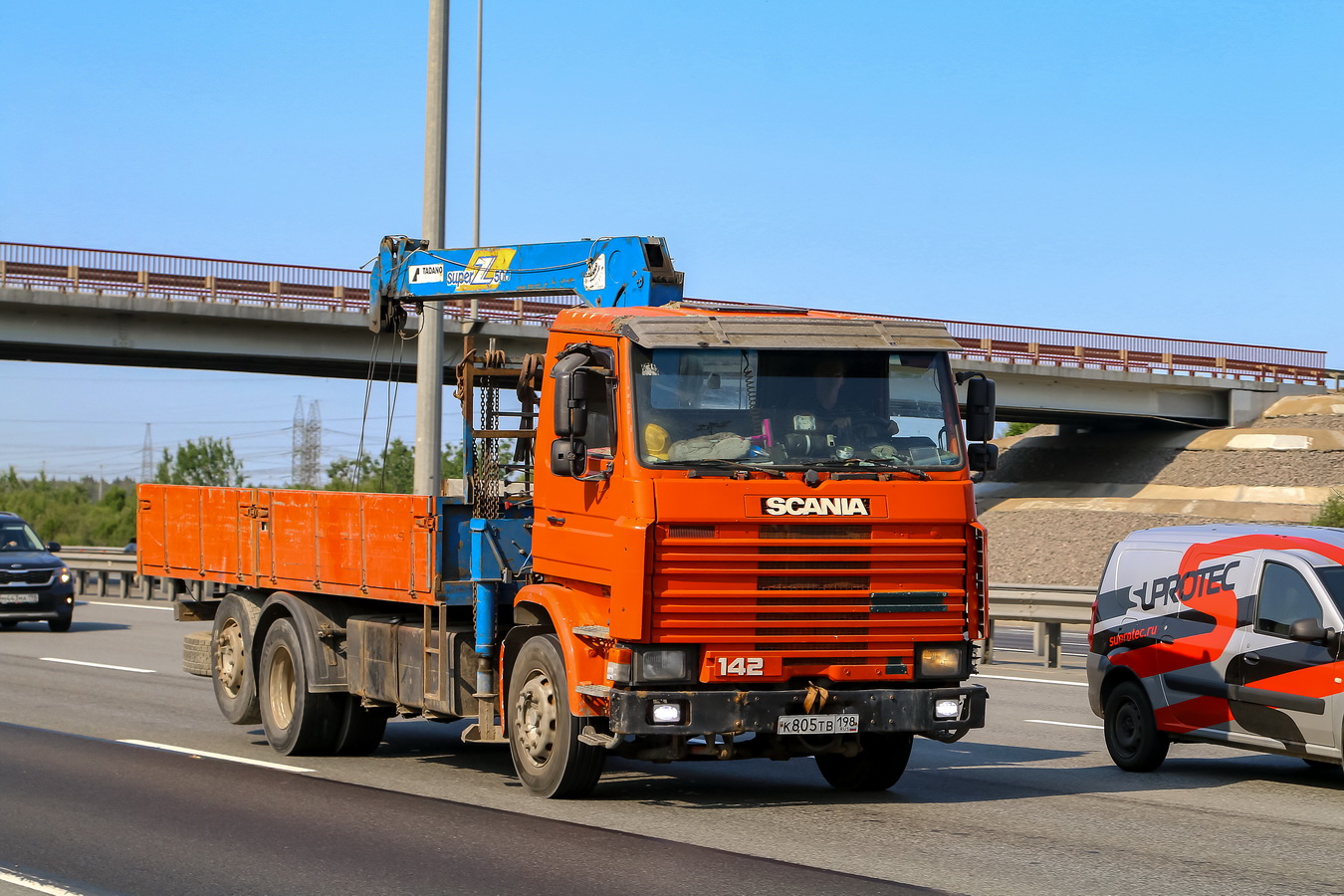 Санкт-Петербург, № К 805 ТВ 198 — Scania (II) R142H