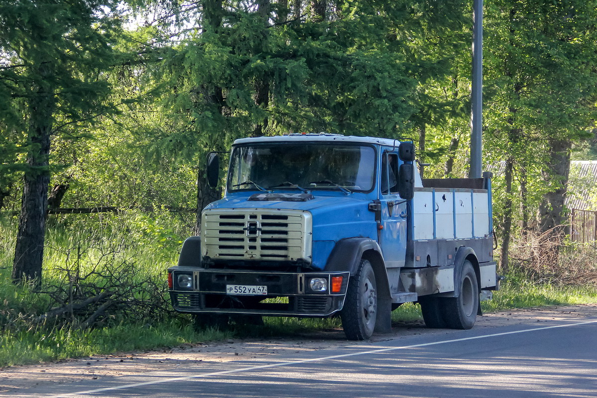 Ленинградская область, № Р 552 УА 47 — ЗИЛ-4331/4329/4332/4333/4335 (общ.мод.)