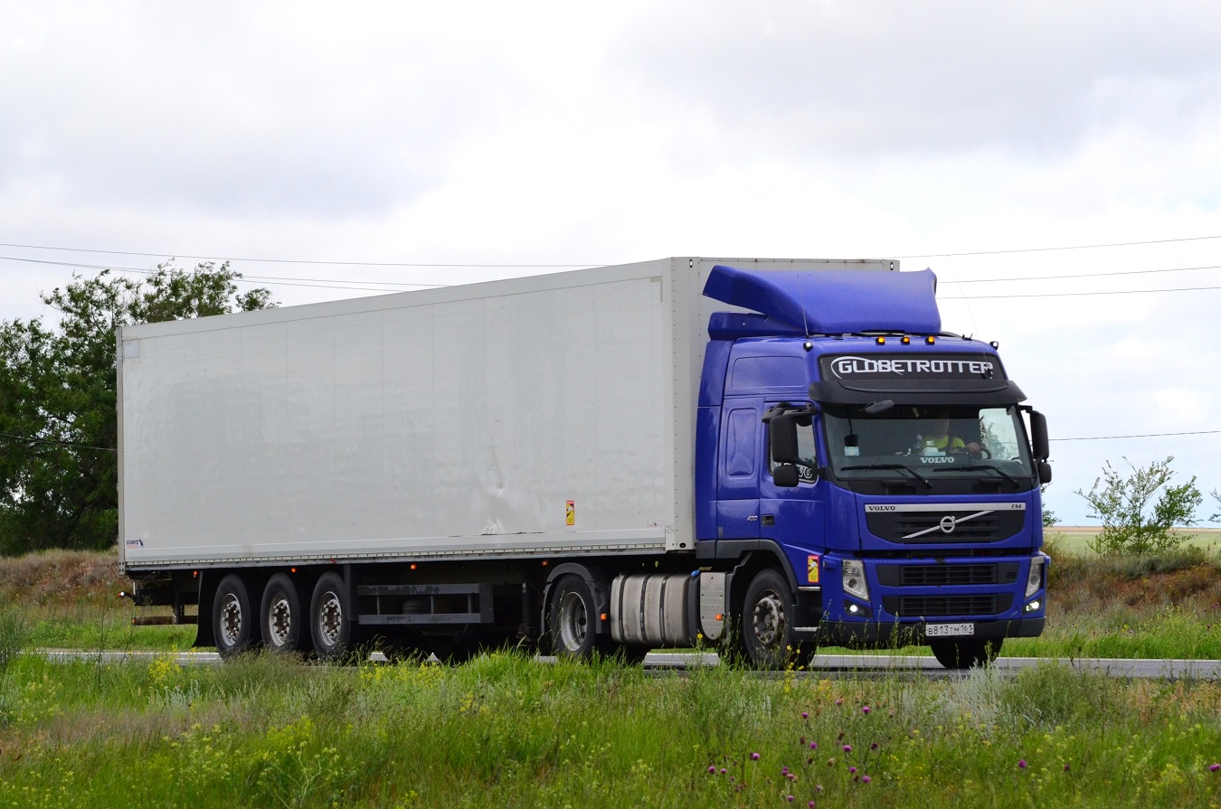 Ростовская область, № В 813 ТМ 161 — Volvo ('2010) FM.400 [X9P]