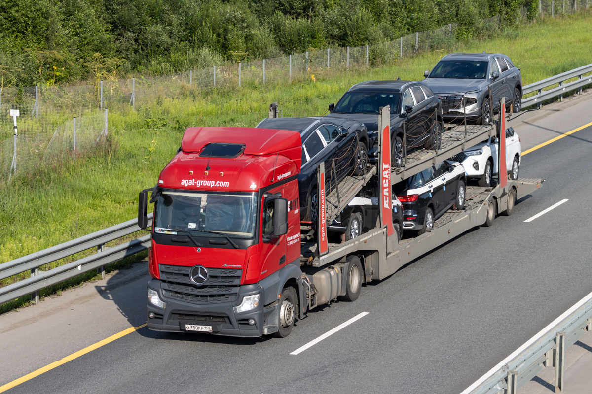 Нижегородская область, № Х 780 РР 152 — Mercedes-Benz Actros '18 1840 [Z9M]