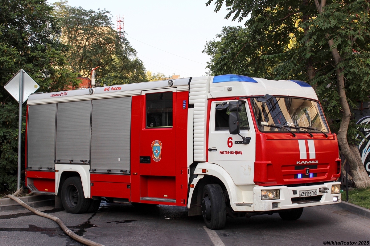 Ростовская область, № А 211 РВ 161 — КамАЗ-4308-H3(99)
