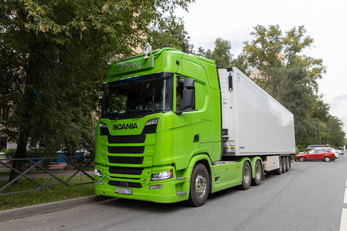 Алтайский край, № К 263 ЕС 122 — Scania ('2016) S650