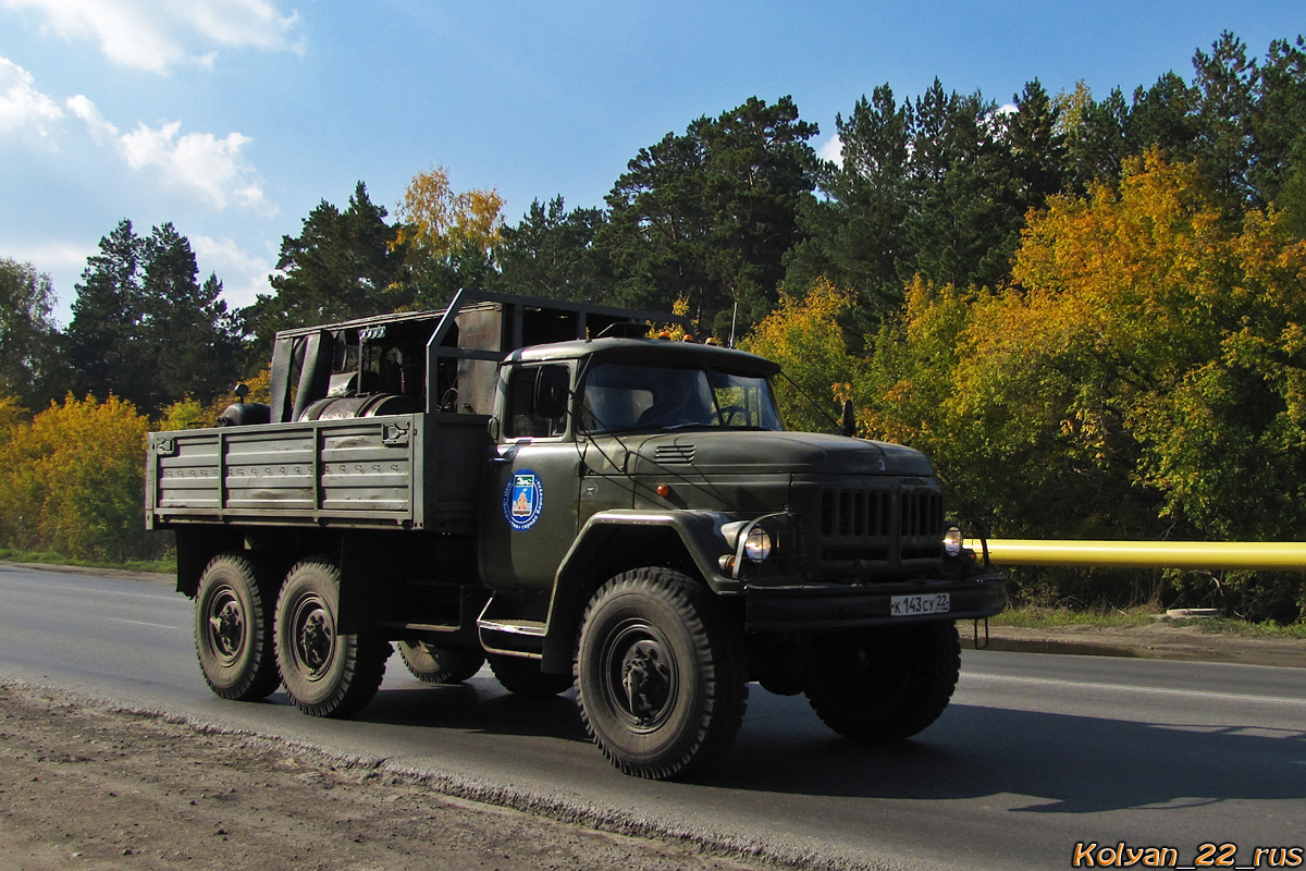 Алтайский край, № К 143 СУ 22 — ЗИЛ-131 (общая модель)