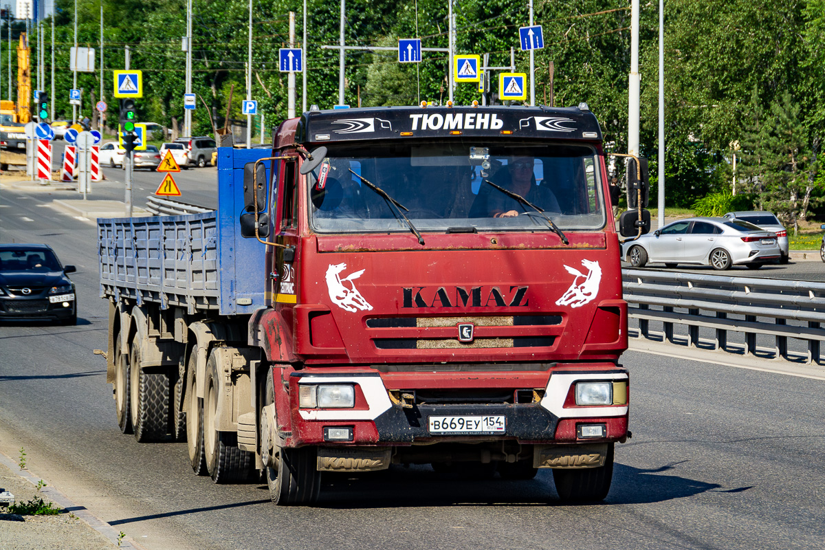 Тюменская область, № В 669 ЕУ 154 — КамАЗ-65116-N3(78)
