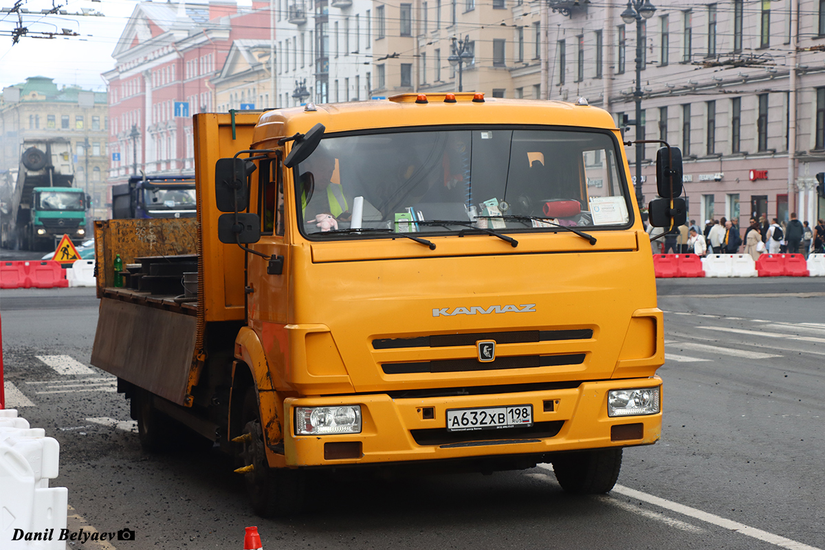 Санкт-Петербург, № А 632 ХВ 198 — КамАЗ-4308-G5(69)