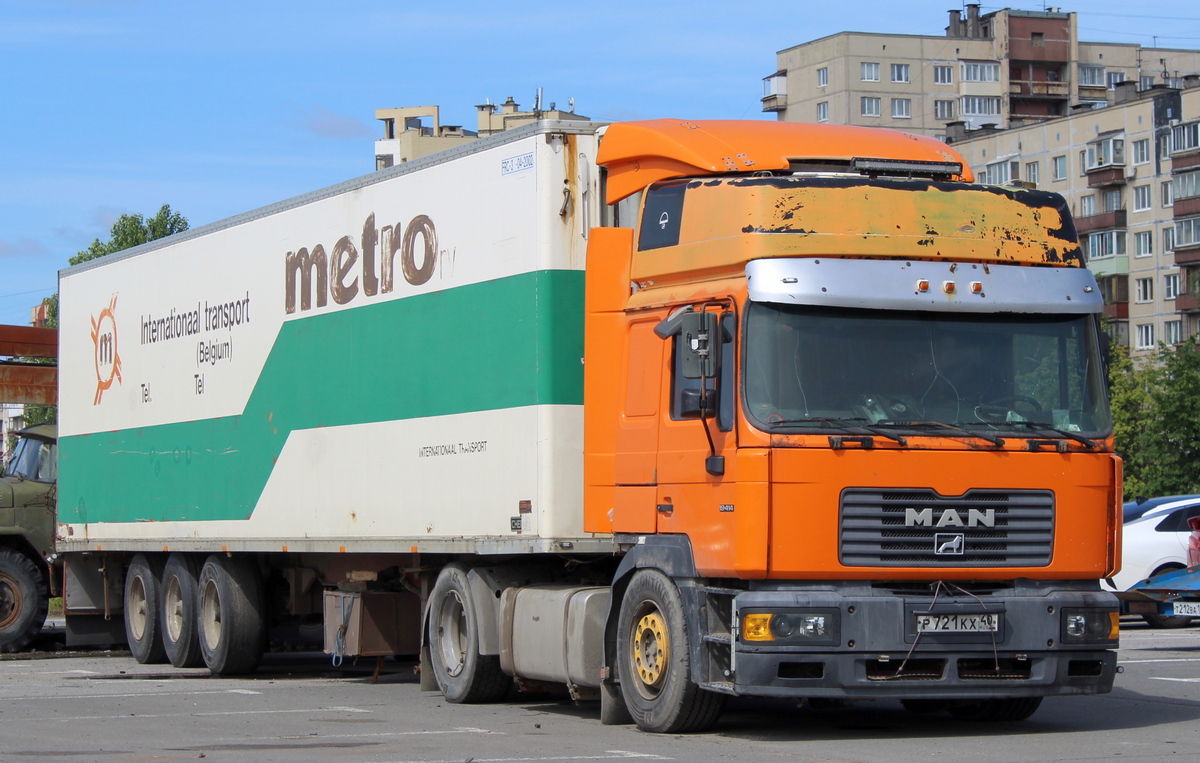 Калужская область, № Р 721 КХ 40 — MAN F2000 19.414