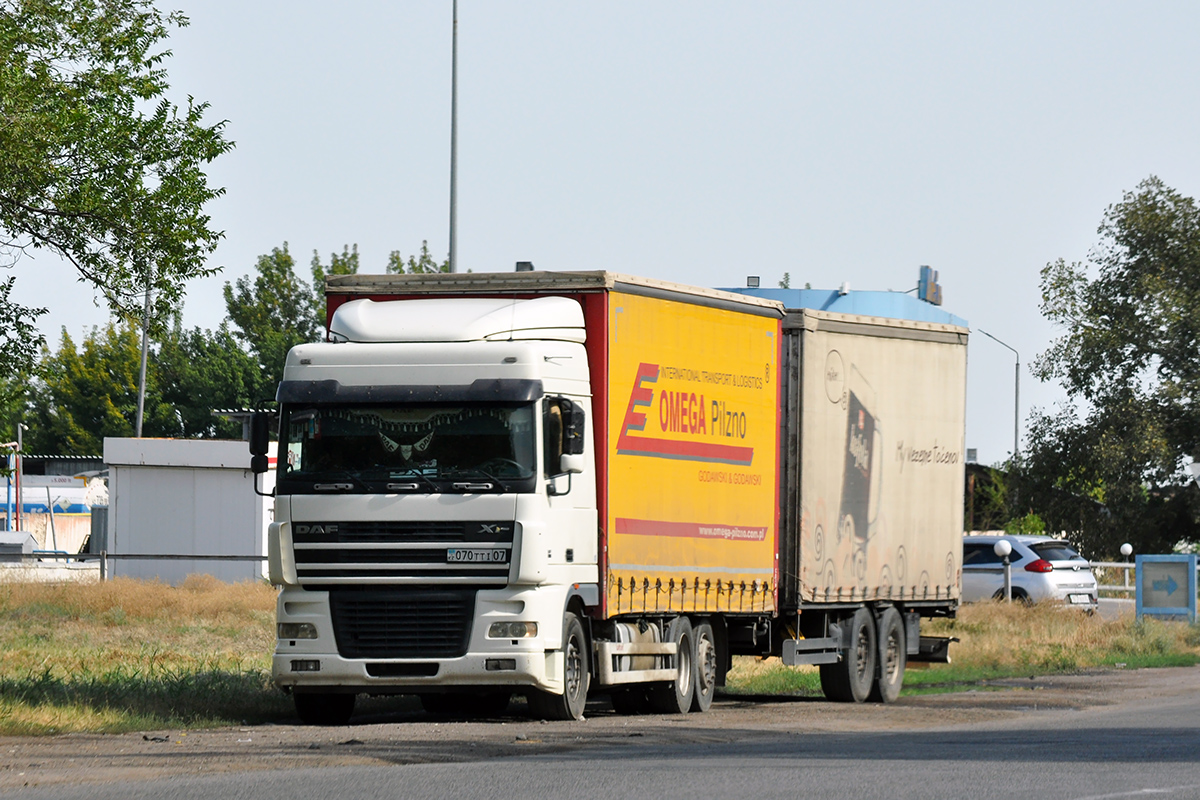 Западно-Казахстанская область, № 070 TTI 07 — DAF XF95 FAR