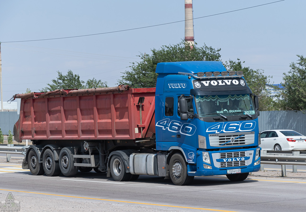 Алматинская область, № 550 BFD 05 — Volvo ('2008) FH.460