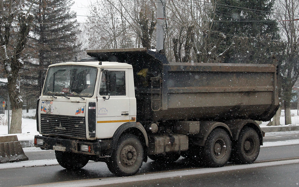 Ивановская область, № А 314 ОС 37 — МАЗ-5516A5