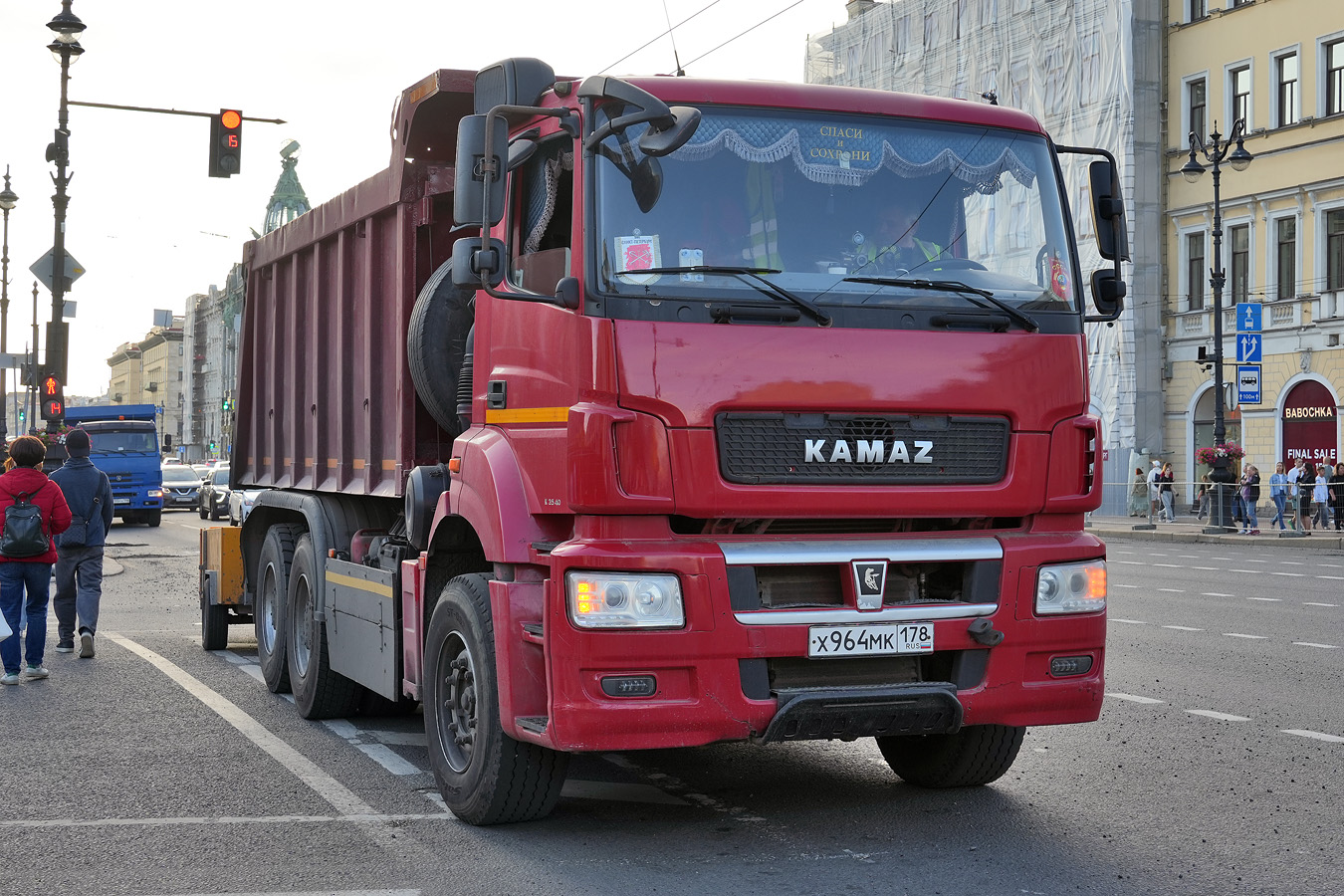 Санкт-Петербург, № Х 964 МК 178 — КамАЗ-6520-43 "Люкс"
