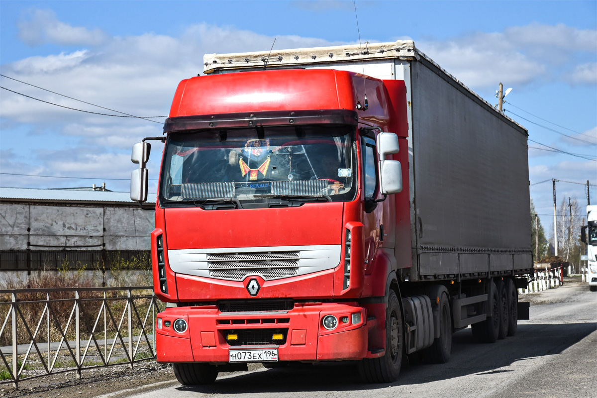 Свердловская область, № Н 073 ЕХ 196 — Renault Premium ('2006)