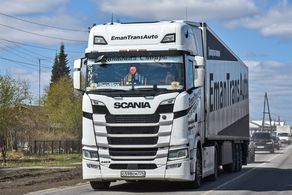 Челябинская область, № С 598 ЕМ 774 — Scania ('2016) S440