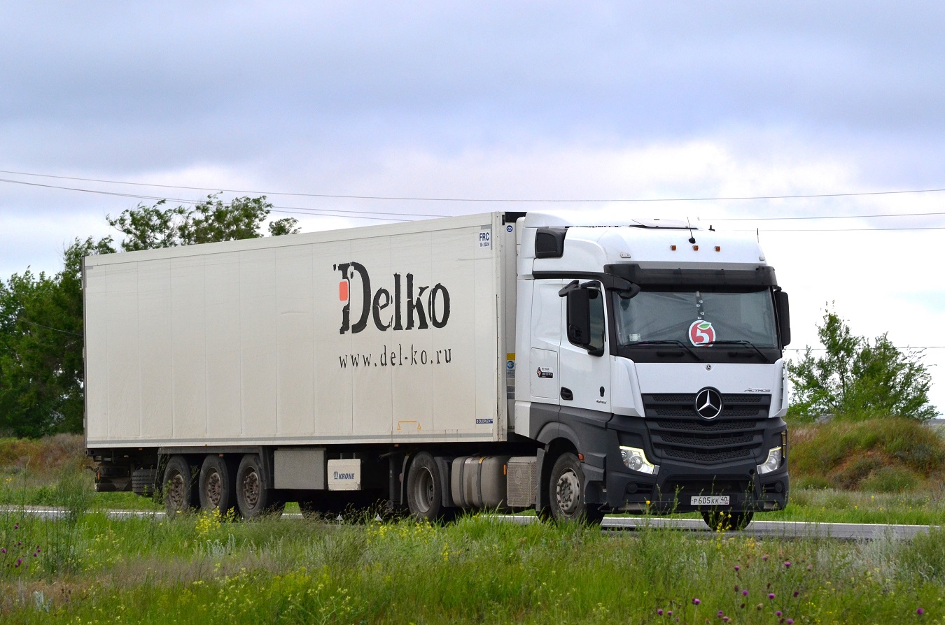 Калужская область, № Р 605 КК 40 — Mercedes-Benz Actros '18 1845 [Z9M]