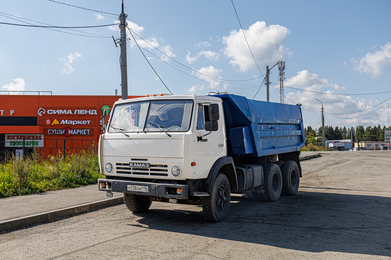 Татарстан, № Н 728 ОН 116 — КамАЗ-5511
