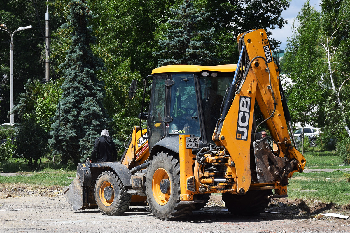 Волгоградская область, № 5605 СР 34 — JCB 3CX