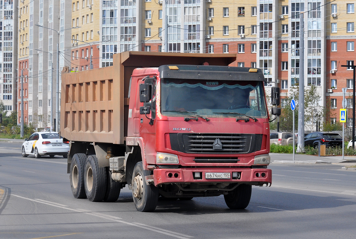 Омская область, № В 674 НС 155 — Howo HW ZZ3257