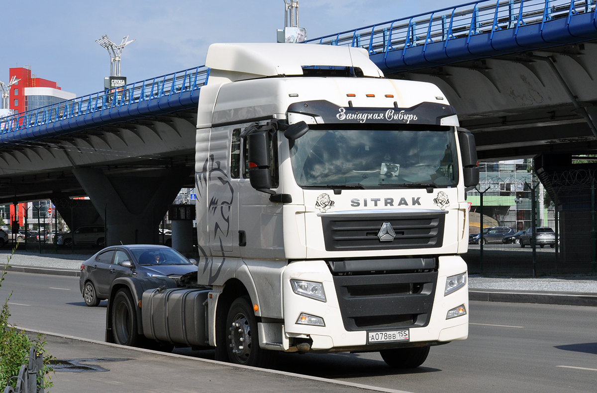 Омская область, № А 078 ВВ 155 — Sitrak C7H ZZ4186