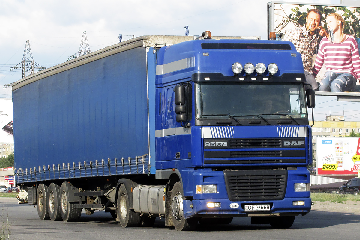 Грузия, № GFG-669 — DAF 95XF FT