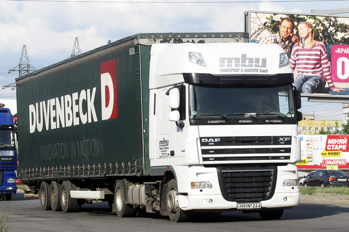 Грузия, № HHN-244 — DAF XF105 FT