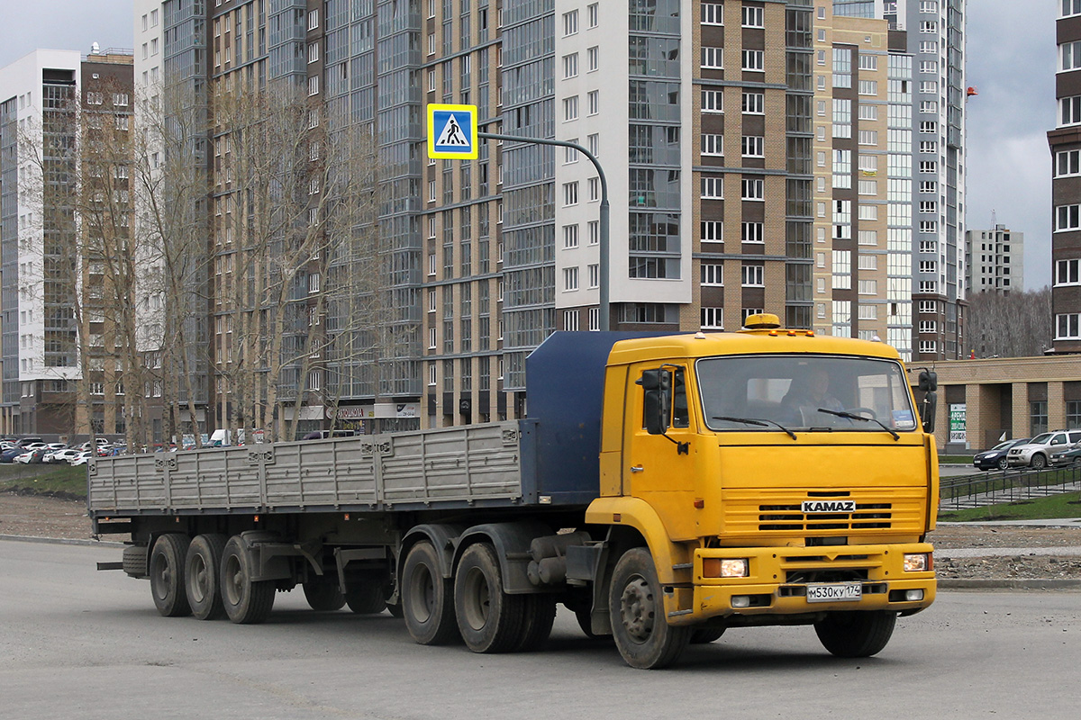 Челябинская область, № М 530 КУ 174 — КамАЗ-65116 [651160]