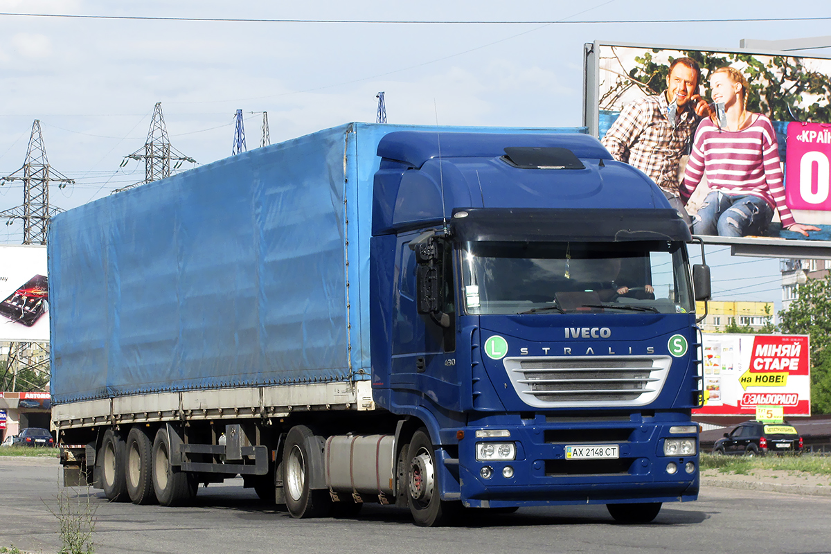 Харьковская область, № АХ 2148 СТ — IVECO Stralis ('2002) 430