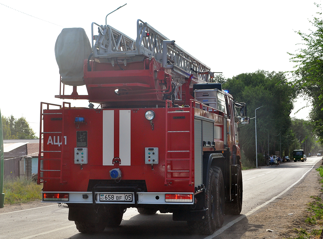 Алматинская область, № 658 BF 05 — КамАЗ-43118 (общая модель)