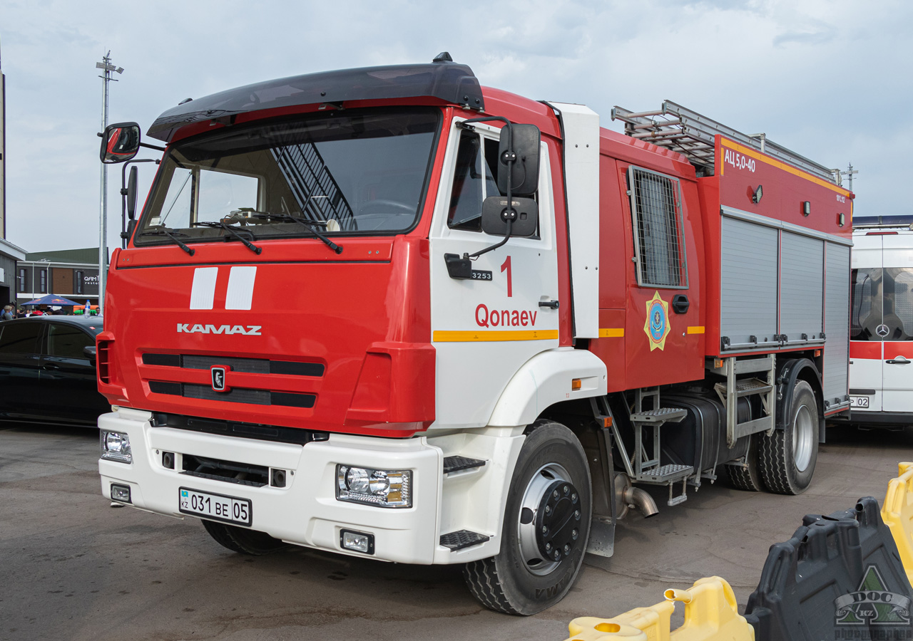 Алматинская область, № 031 BE 05 — КамАЗ-43253 (общая модель)