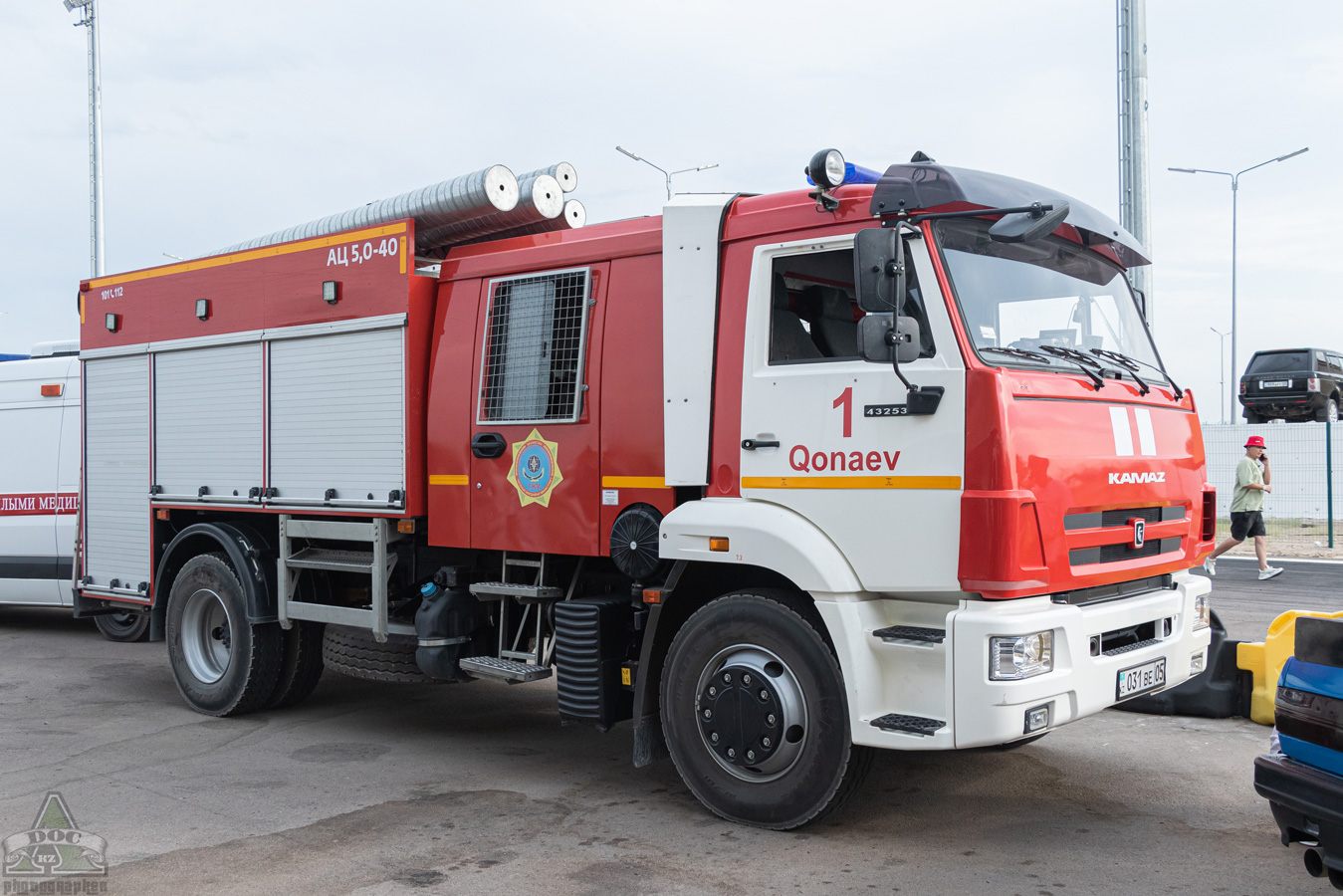 Алматинская область, № 031 BE 05 — КамАЗ-43253 (общая модель)