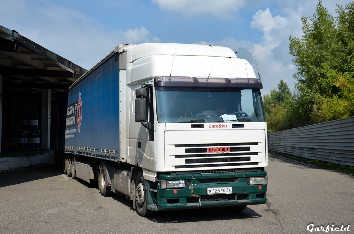 Кемеровская область, № К 126 РК 42 — IVECO EuroStar