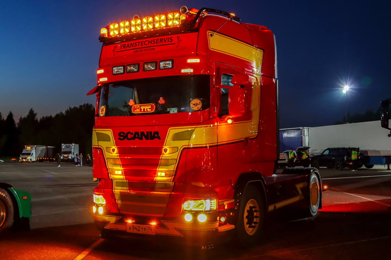 Ярославская область, № А 942 ТР 76 — Scania ('2004) R420; Московская область — Фестиваль TruckDay 2025