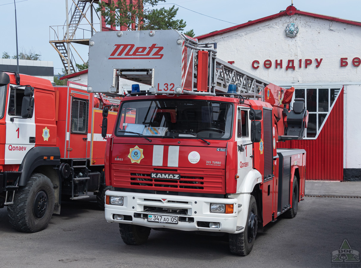 Алматинская область, № 347 AO 05 — КамАЗ-53605 [XWC]