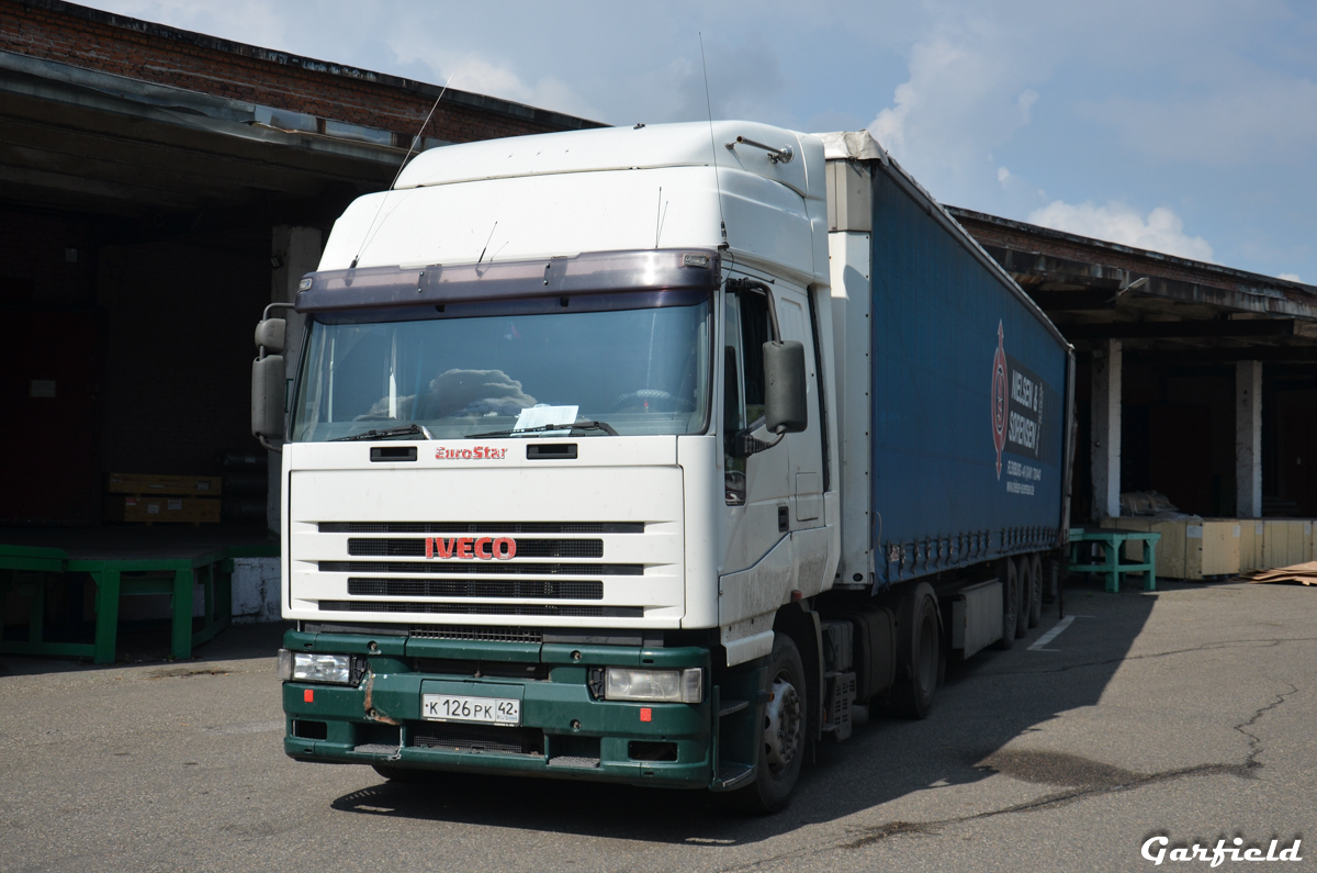 Кемеровская область, № К 126 РК 42 — IVECO EuroStar