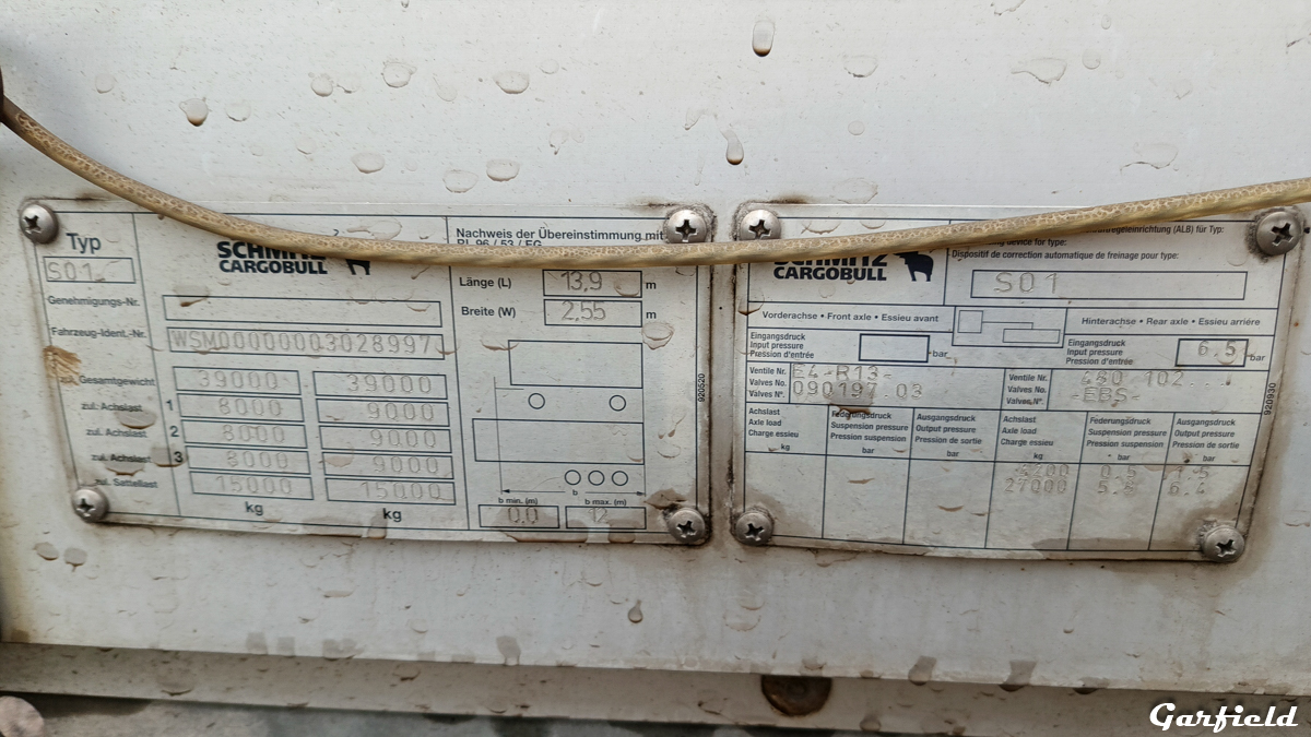 Кемеровская область, № АМ 0439 42 — Schmitz Cargobull S.CS / SCB*S3T / S01