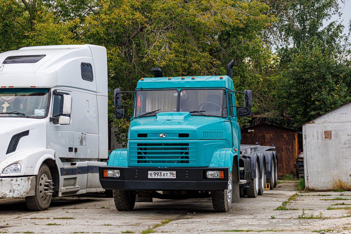 Свердловская область, № Е 993 ХТ 96 — КрАЗ-250