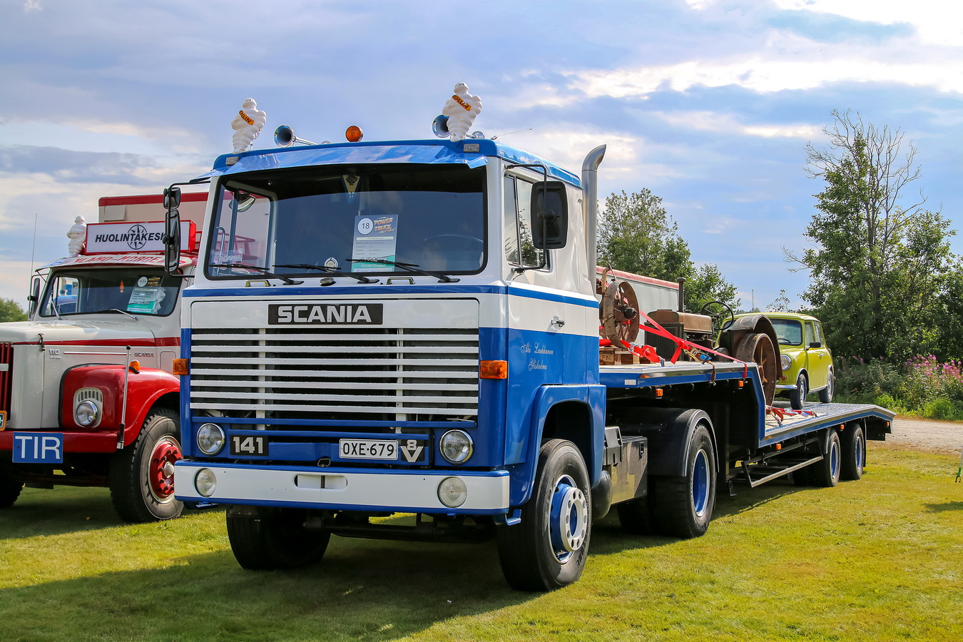 Финляндия, № OXE-679 — Scania (I) (общая модель); Финляндия — Power Truck Show 2019