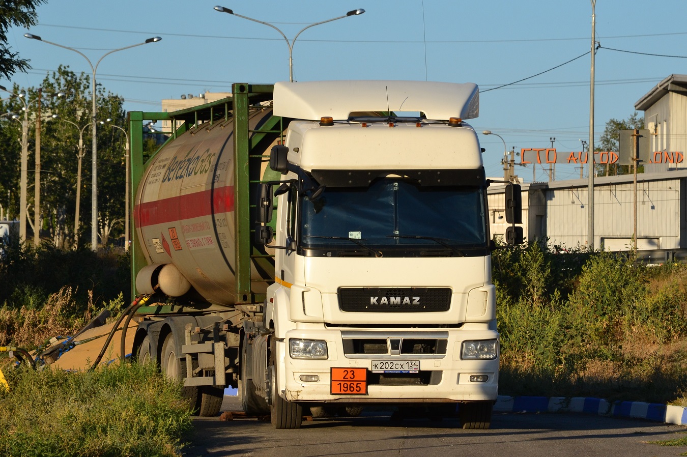 Волгоградская область, № К 202 СХ 134 — КамАЗ-5490-S5(87)