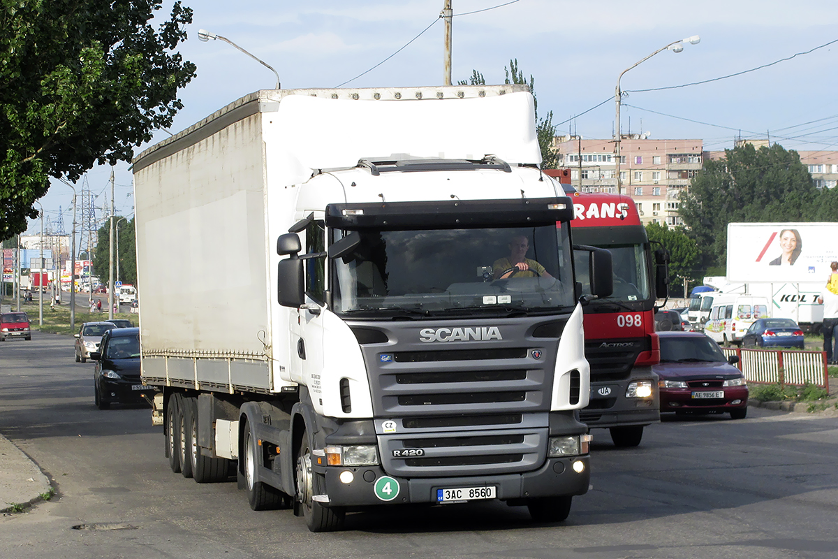 Чехия, № 3AC 8560 — Scania ('2004) R420