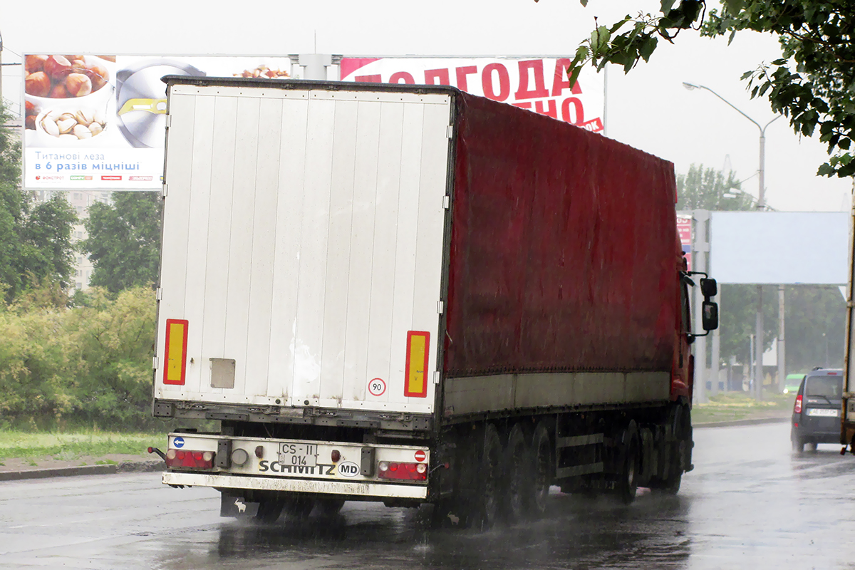 Молдавия, № CS II 014 — Schmitz Cargobull (общая модель)