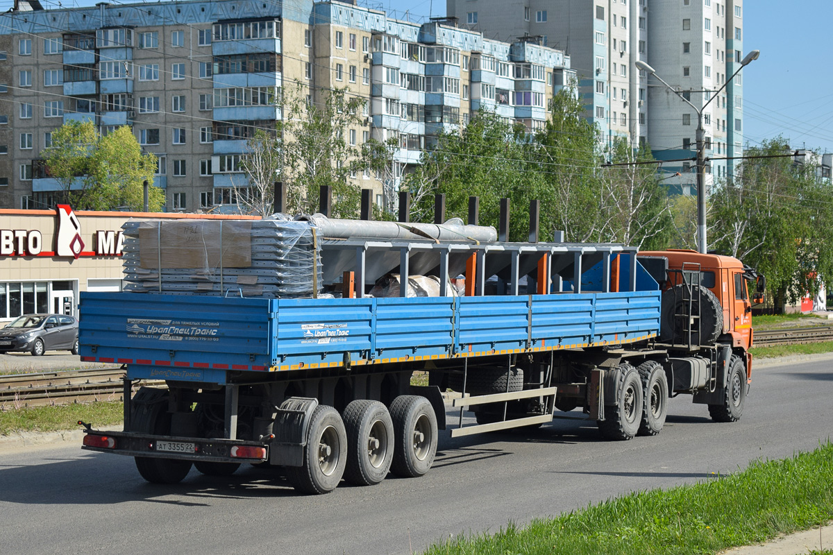 Алтайский край, № АТ 3355 22 — УралСпецТранс (общая модель)