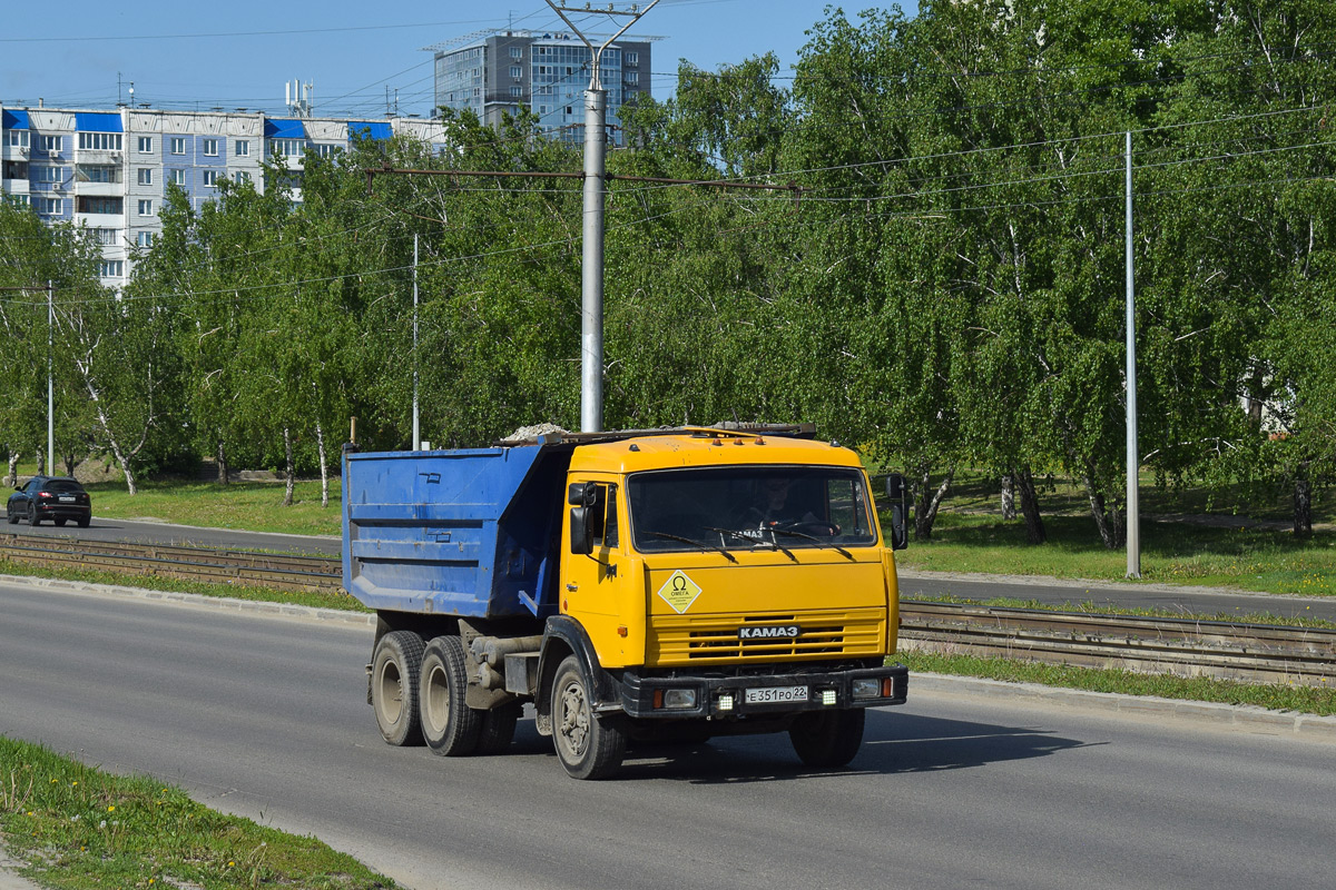 Алтайский край, № Е 351 РО 22 — КамАЗ-5511
