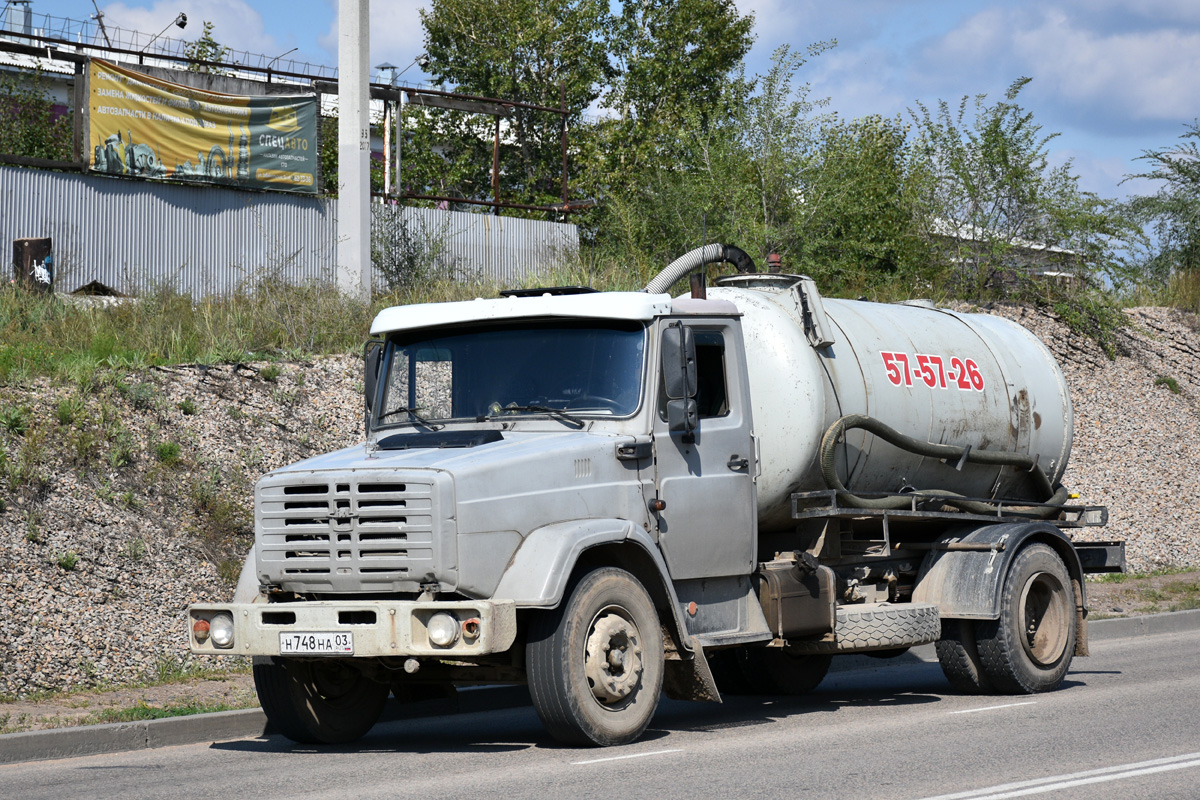 Бурятия, № Н 748 НА 03 — ЗИЛ-4331/4329/4332/4333/4335 (общ.мод.)