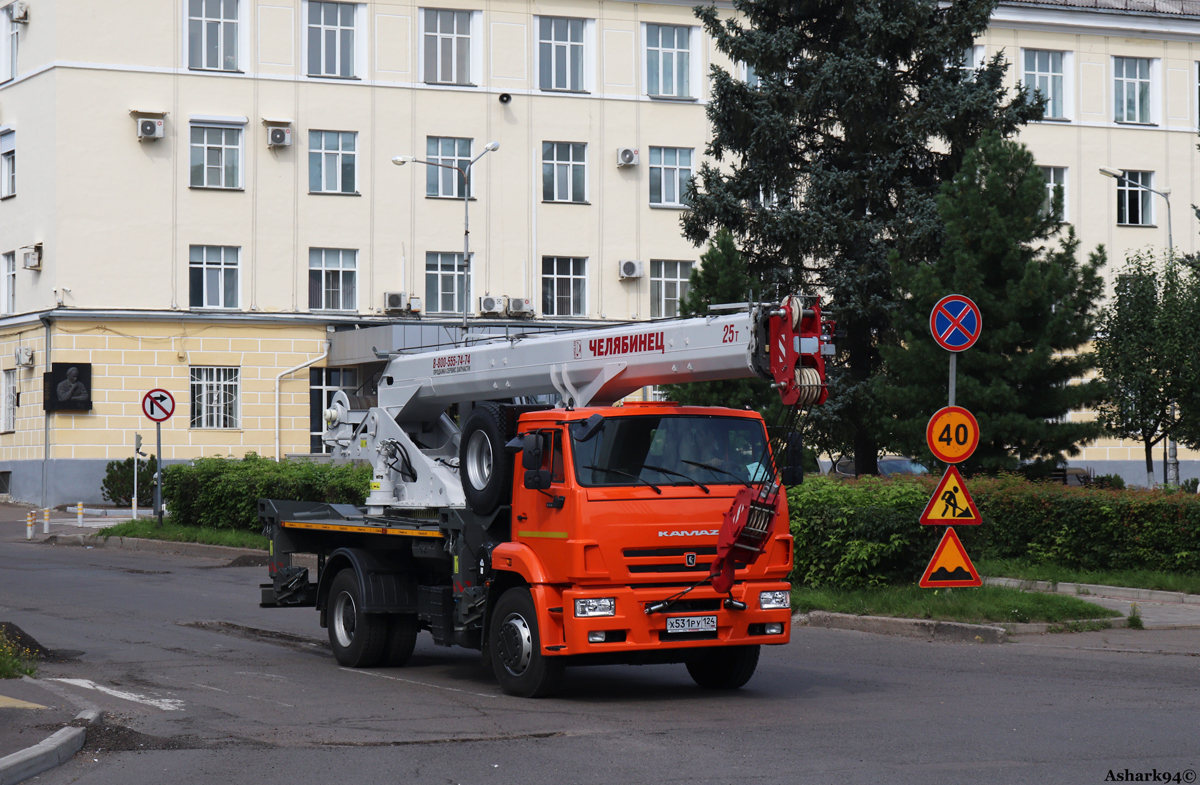 Красноярский край, № Х 531 РУ 124 — КамАЗ-53605-5H(56)
