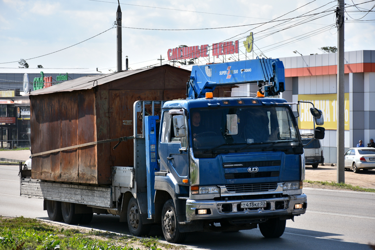 Бурятия, № Т 413 КЕ 03 — Nissan Diesel (общая модель)