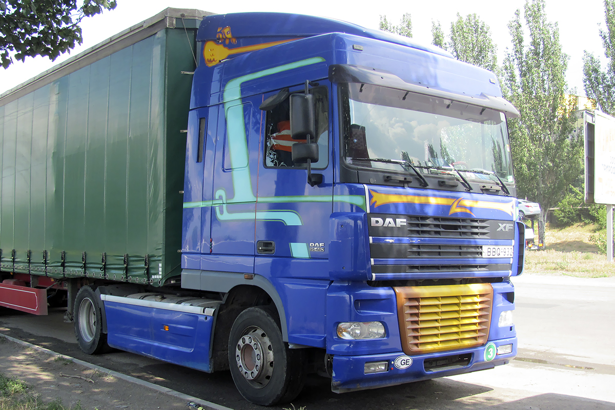 Грузия, № BBQ-932 — DAF XF95 FT