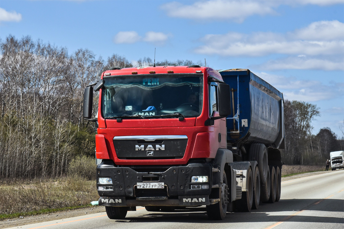 Свердловская область, № У 277 УР 96 — MAN TGS 33.440